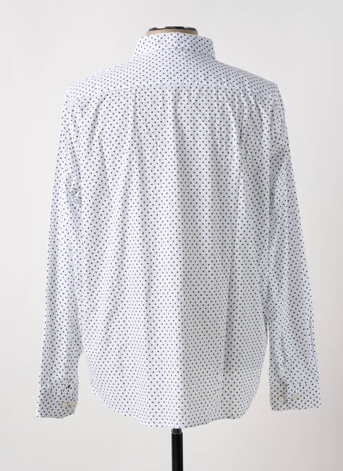 Chemise manches longues blanc HUGO BOSS pour homme
