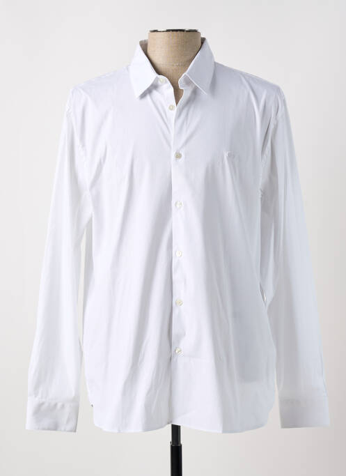 Chemise manches longues blanc LACOSTE pour homme