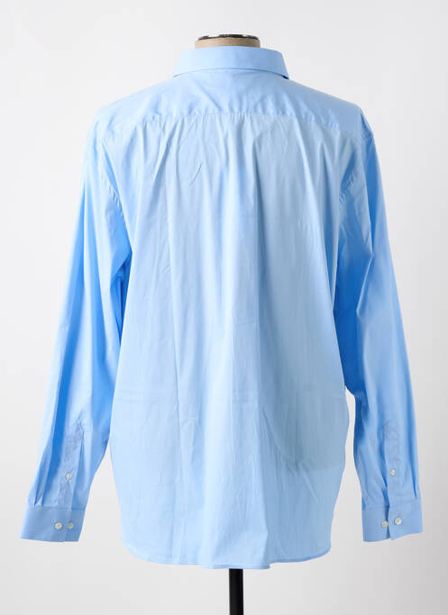 Chemise manches longues bleu LACOSTE pour homme