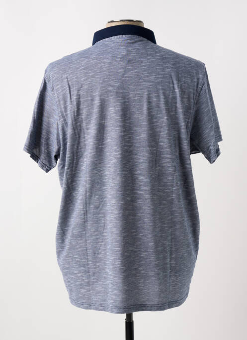 Polo bleu SUN VALLEY pour homme