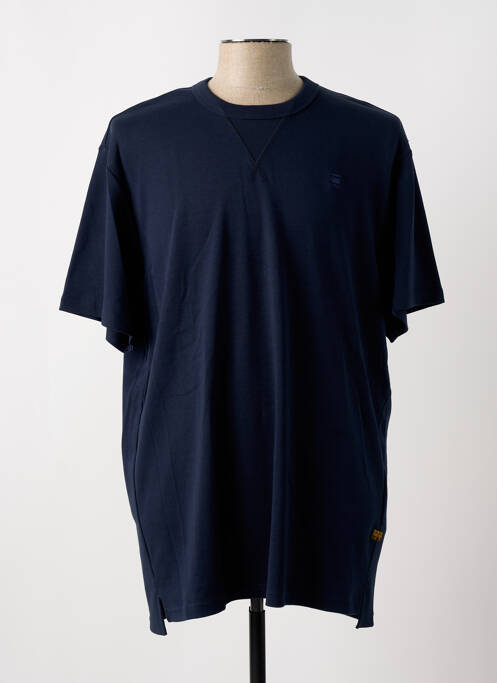 T-shirt bleu G STAR pour homme