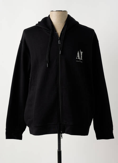 Veste casual noir ARMANI EXCHANGE pour homme