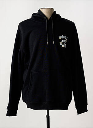 Sweat-shirt à capuche poches manches longues noir PROJECTX homme