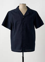 Chemise manches courtes bleu LE TEMPS DES CERISES pour homme seconde vue