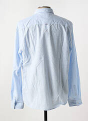 Chemise manches longues bleu LE TEMPS DES CERISES pour homme seconde vue