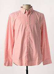 Chemise manches longues rouge TOMMY HILFIGER pour homme seconde vue