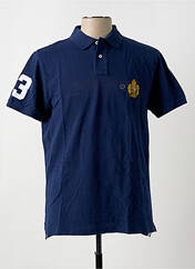 Polo bleu RALPH LAUREN pour homme seconde vue