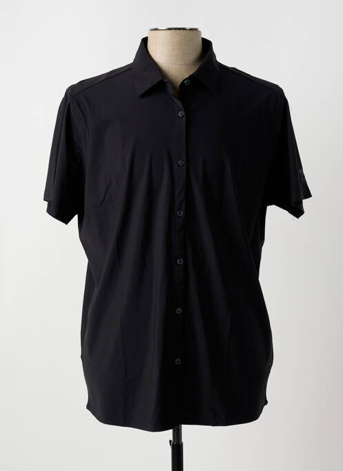 Chemise manches courtes noir SUN VALLEY pour homme