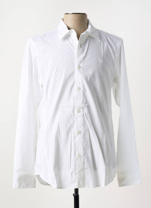 Chemise manches longues blanc G STAR pour homme