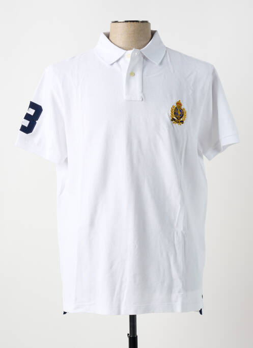 Polo blanc RALPH LAUREN pour homme