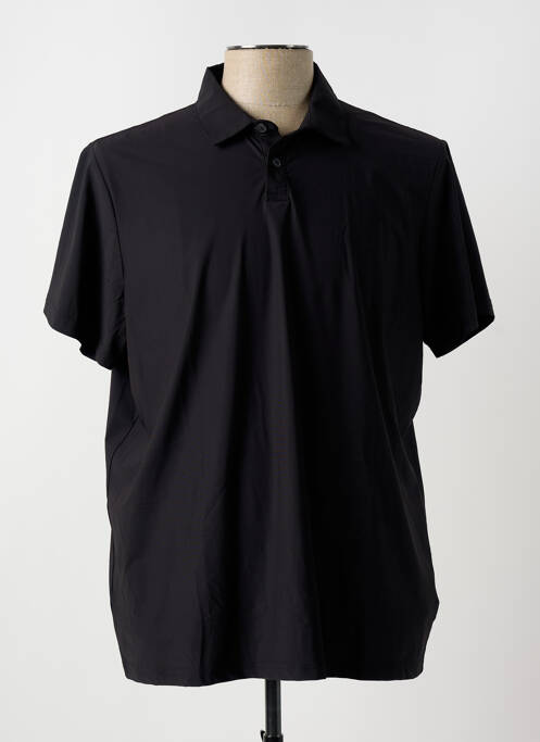 Polo noir SUN VALLEY pour homme