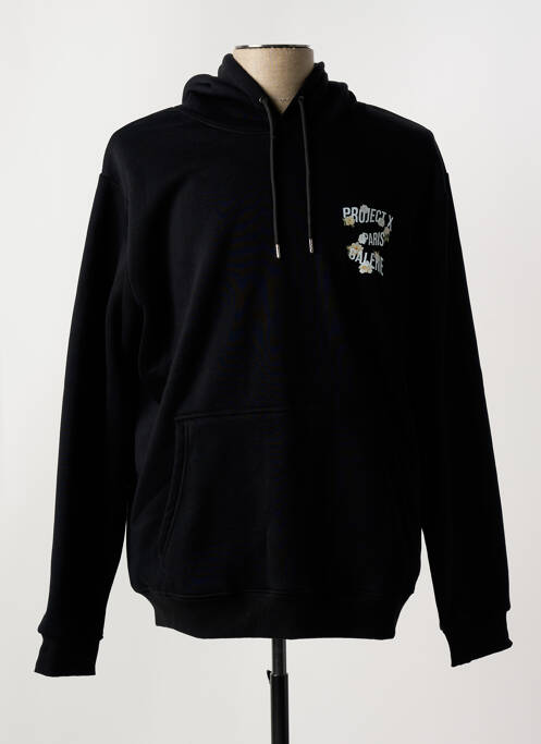 Sweat-shirt à capuche noir PROJECTX pour homme