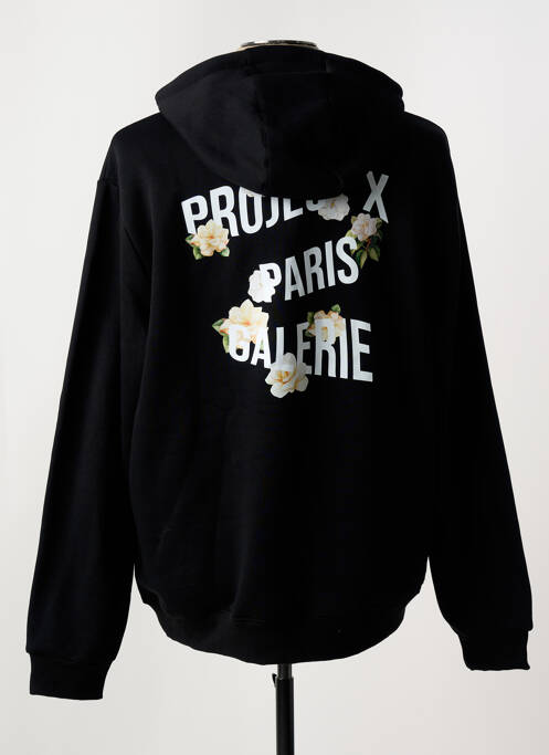 Sweat-shirt à capuche noir PROJECTX homme