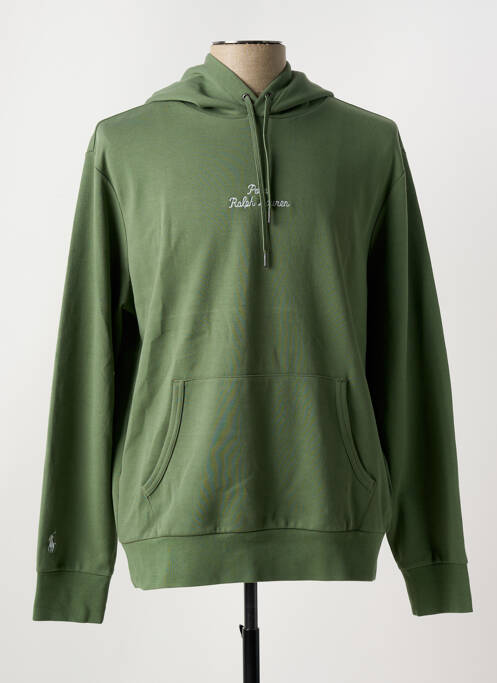 Sweat-shirt à capuche vert RALPH LAUREN pour homme