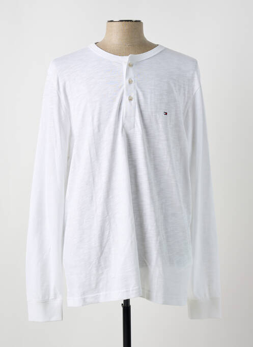 T-shirt blanc TOMMY HILFIGER pour homme