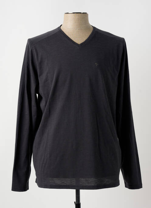 T-shirt noir SUN VALLEY pour homme