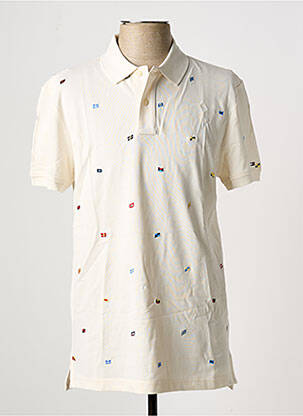 Polo coupe droite manches courtes jaune TOMMY HILFIGER homme