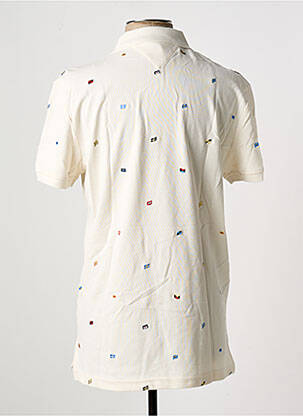 Polo coupe droite manches courtes jaune TOMMY HILFIGER homme