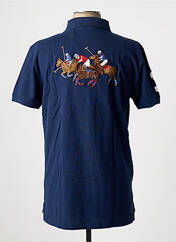 Polo bleu RALPH LAUREN pour homme seconde vue