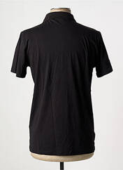 Polo noir DOUBLEHOOD pour homme seconde vue