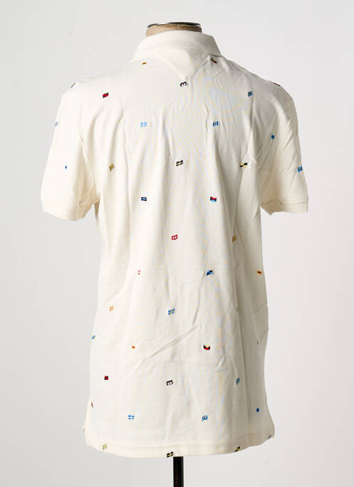 Polo coupe droite manches courtes jaune TOMMY HILFIGER homme
