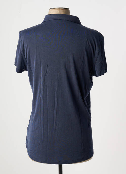 Chemise manches courtes bleu SUN VALLEY pour homme