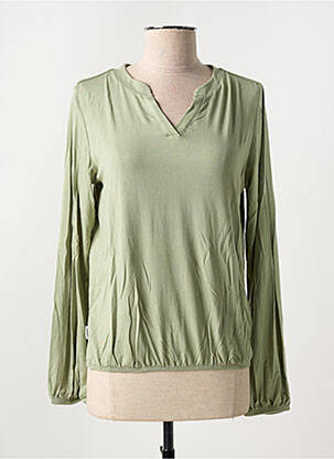 T-shirt manches longues manches longues vert RAGWEAR femme