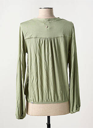 T-shirt manches longues manches longues vert RAGWEAR femme