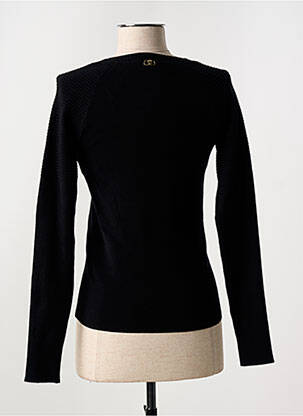 Pull coupe cintrée manches longues noir LIU JO femme