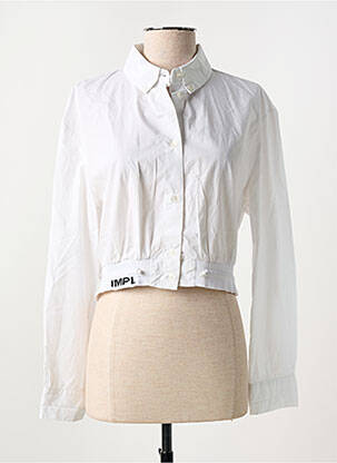 Chemisier coupe cintrée manches longues blanc IMPERIAL femme