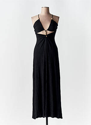 Robe longue sans manche sans manche noir DESIGUAL femme