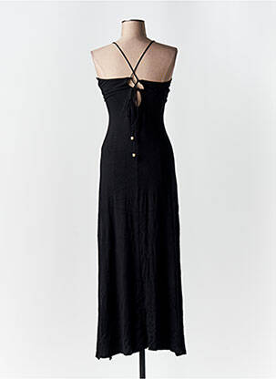Robe longue sans manche sans manche noir DESIGUAL femme