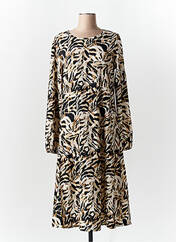 Robe mi-longue marron SOYACONCEPT pour femme seconde vue