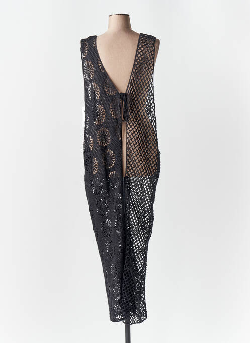 Robe de plage sans manche noir DESIGUAL femme