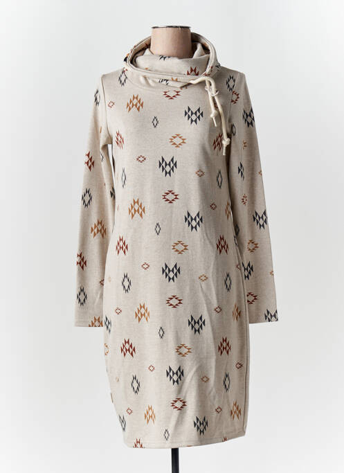 Robe mi-longue beige RAGWEAR pour femme