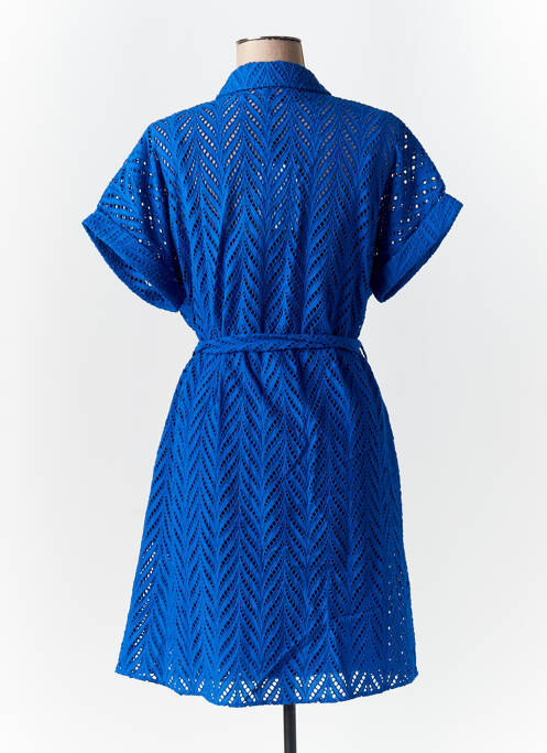 Robe mi-longue bleu FREEMAN T.PORTER pour femme