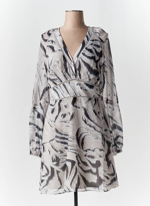 Robe mi-longue gris GUESS pour femme