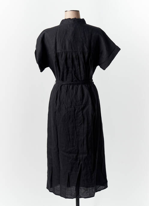 Robe mi-longue noir TOMMY HILFIGER pour femme