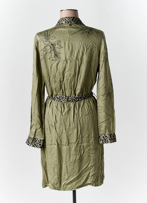 Robe mi-longue vert FREEMAN T.PORTER pour femme