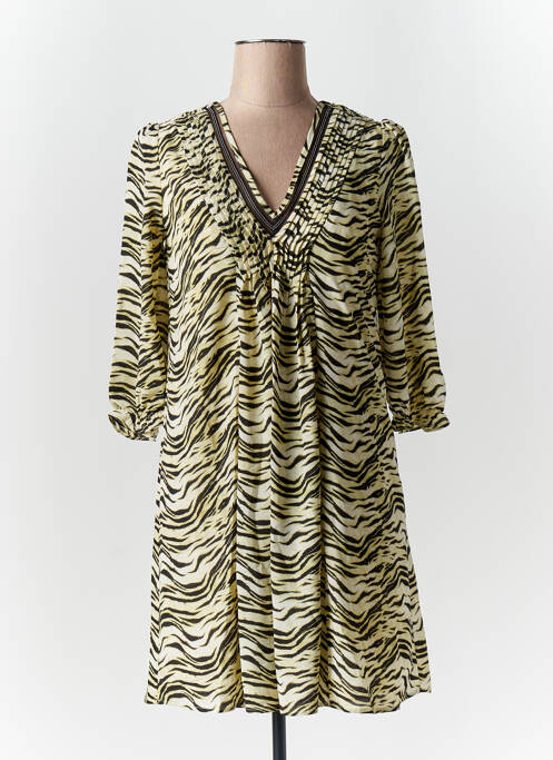 Robe mi-longue vert FREEMAN T.PORTER pour femme