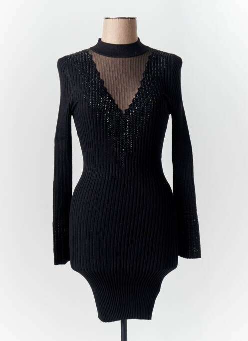 Robe pull noir GUESS pour femme