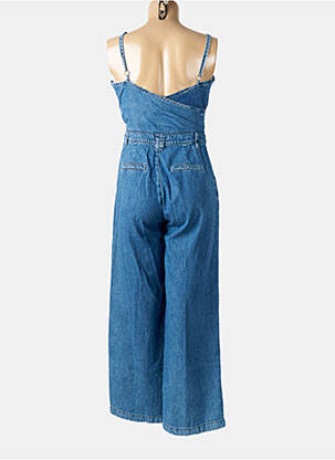 Combi-pantalon fines bretelles fines bretelles bleu FREEMAN T.PORTER femme