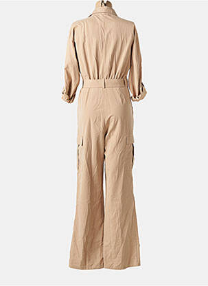 Combi-pantalon fermeture boutonnée sur le devant manches longues beige SALSA femme