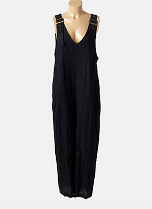 Combi-pantalon sans manche sans manche noir FREEMAN T.PORTER femme