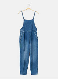 Combi-pantalon fines bretelles fines bretelles bleu FREEMAN T.PORTER femme