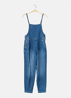 Combi-pantalon fines bretelles fines bretelles bleu FREEMAN T.PORTER femme