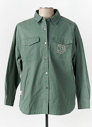 Veste casual coupe droite vert RAGWEAR femme