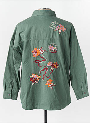 Veste casual coupe droite vert RAGWEAR femme