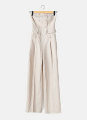 Combi-pantalon beige IMPERIAL pour femme seconde vue