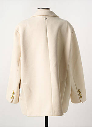 Blazer poignets boutonnés beige PLEASE femme